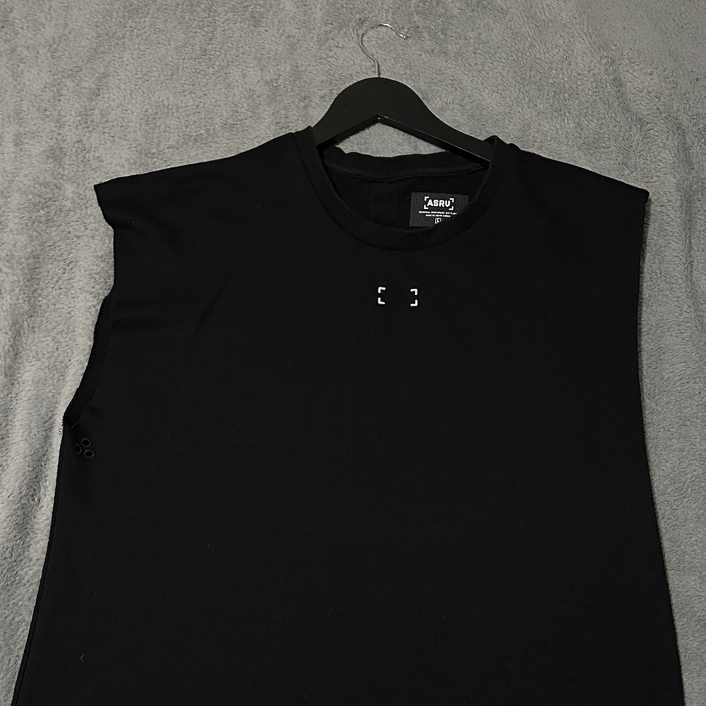 ASRV DSG-0340. French Terry Oversized Cutoff — L